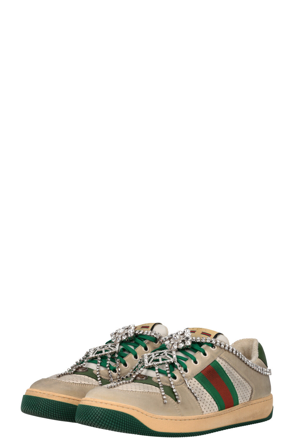 GUCCI Screener Art Deco GG Sneakers