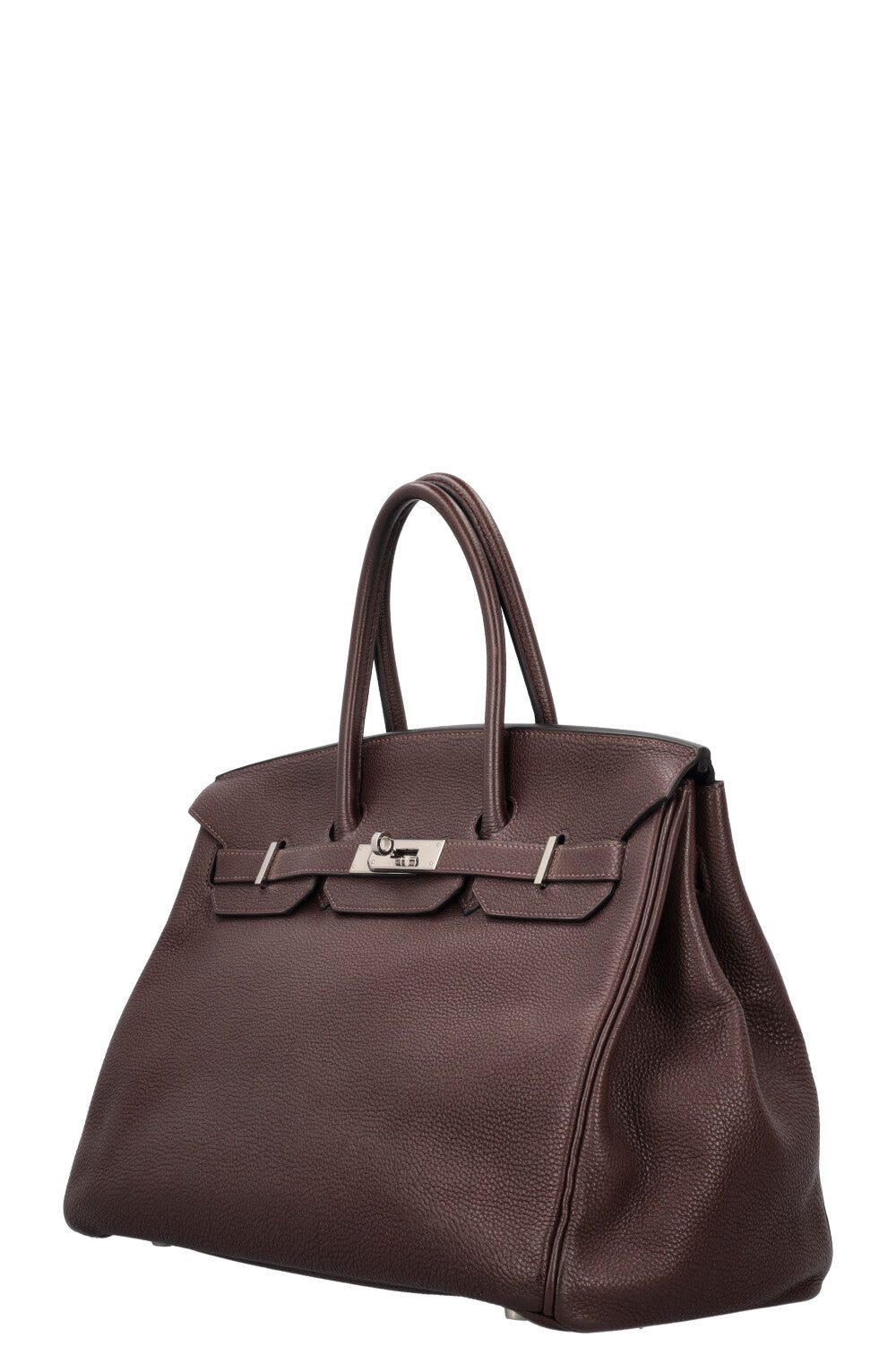 HERMÈS Birkin 35 Togo Chocolat Palladium