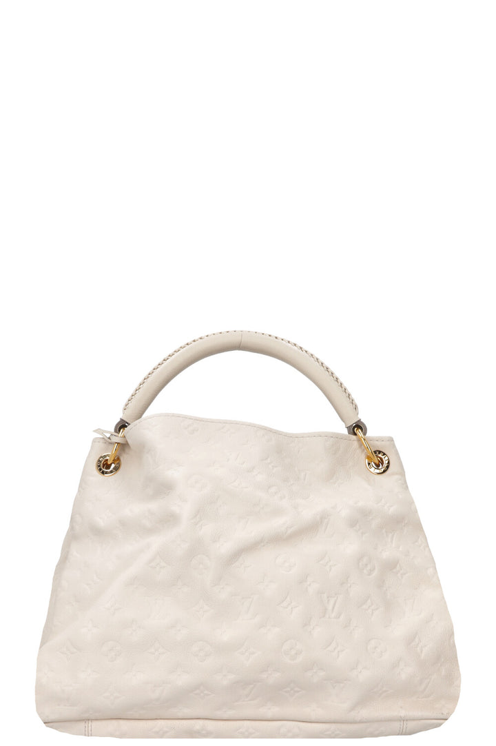 LOUIS VUITTON Artsy MM Bag Empreinte Ivory