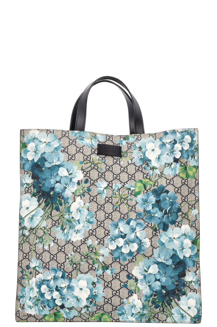 GUCCI GG Supreme Canvas Blooms Convertible Tote Bag