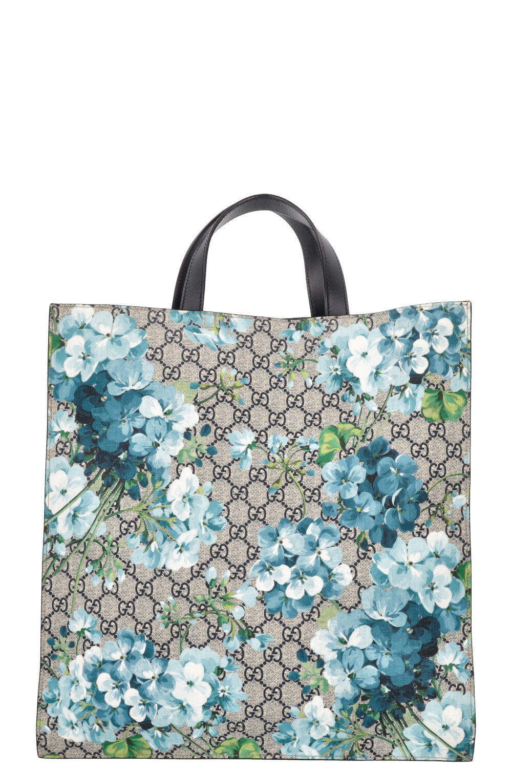 GUCCI GG Supreme Canvas Blooms Convertible Tote Bag