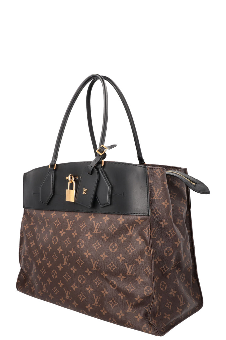 LOUIS VUITTON City Steamer XXL Bag MNG Canvas