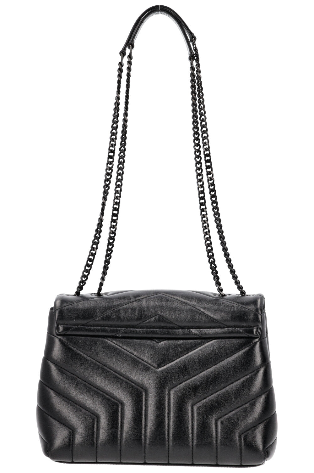 SAINT LAURENT LouLou Crossbody Bag Full Black