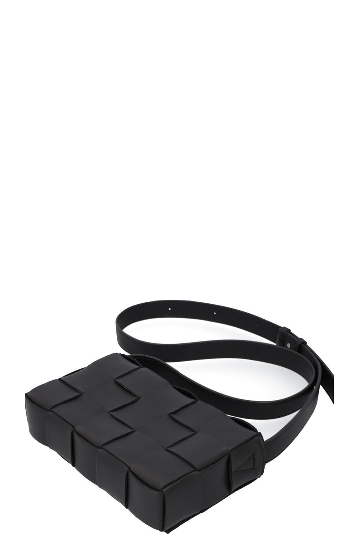 BOTTEGA VENETA Cassette Crossbody Black