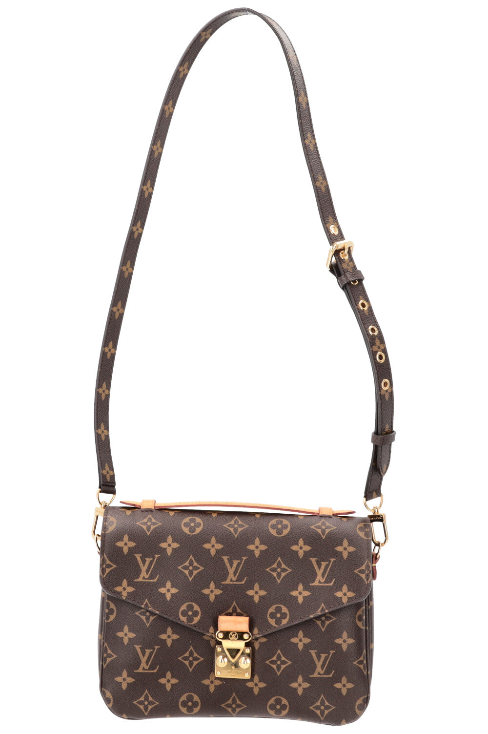 LOUIS VUITTON Pochette Metis Bag MNG Canvas