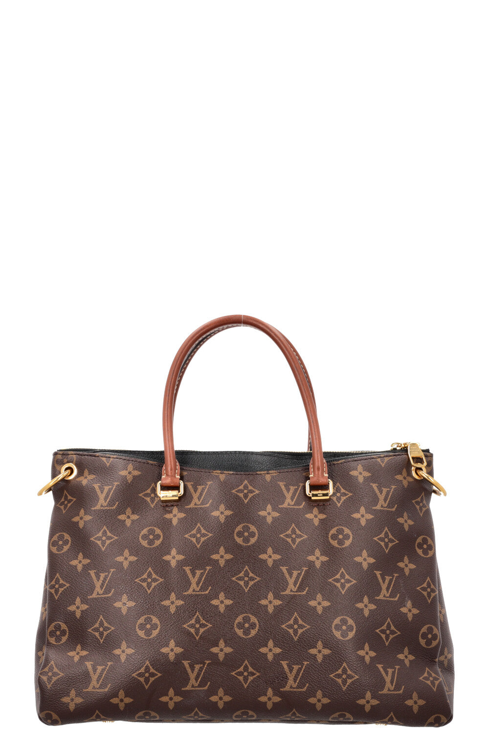 LOUIS VUITTON Pallas Tote Bag MNG Canvas