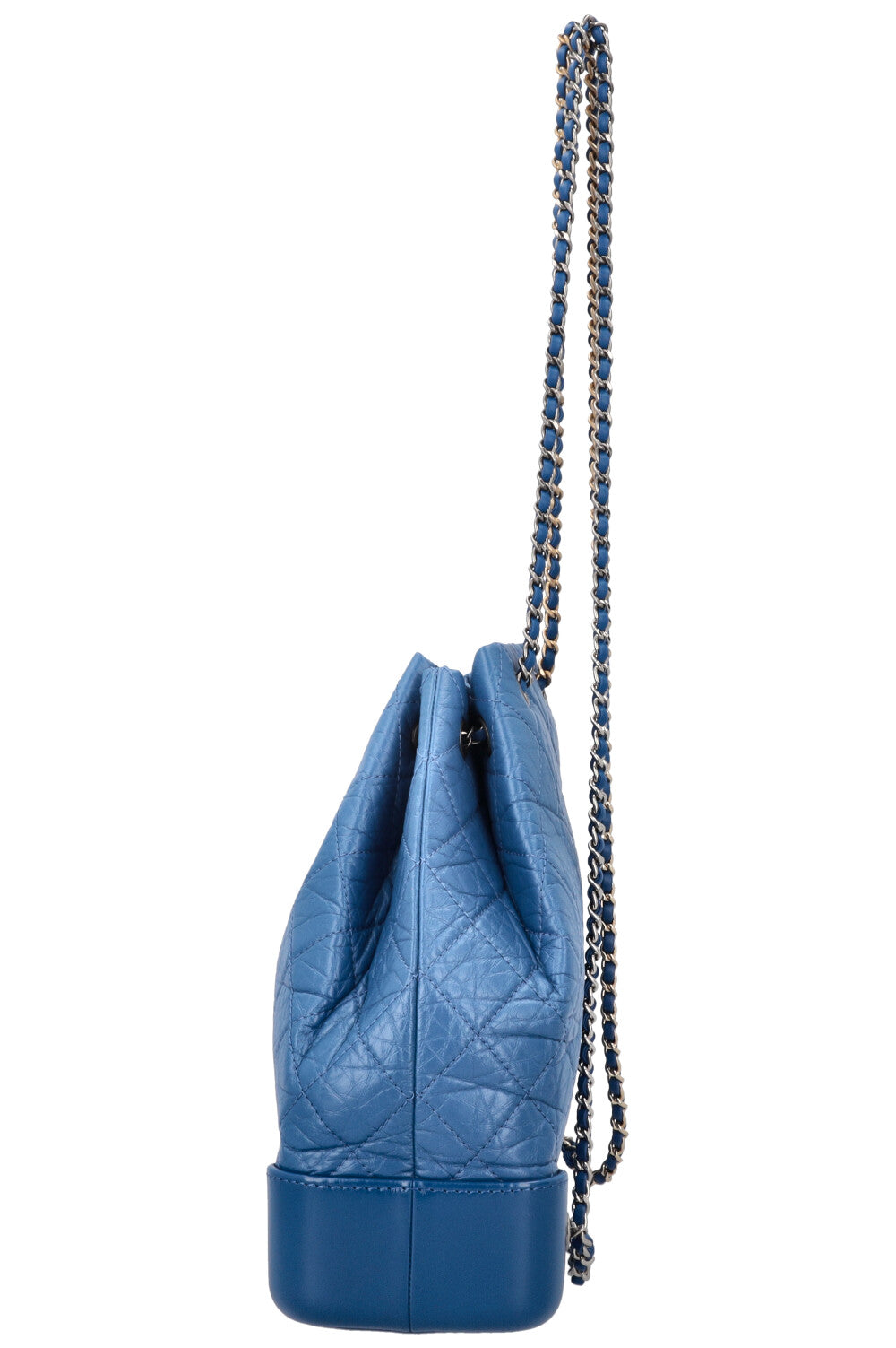 CHANEL Medium Gabrielle Quilted Backpack Blue