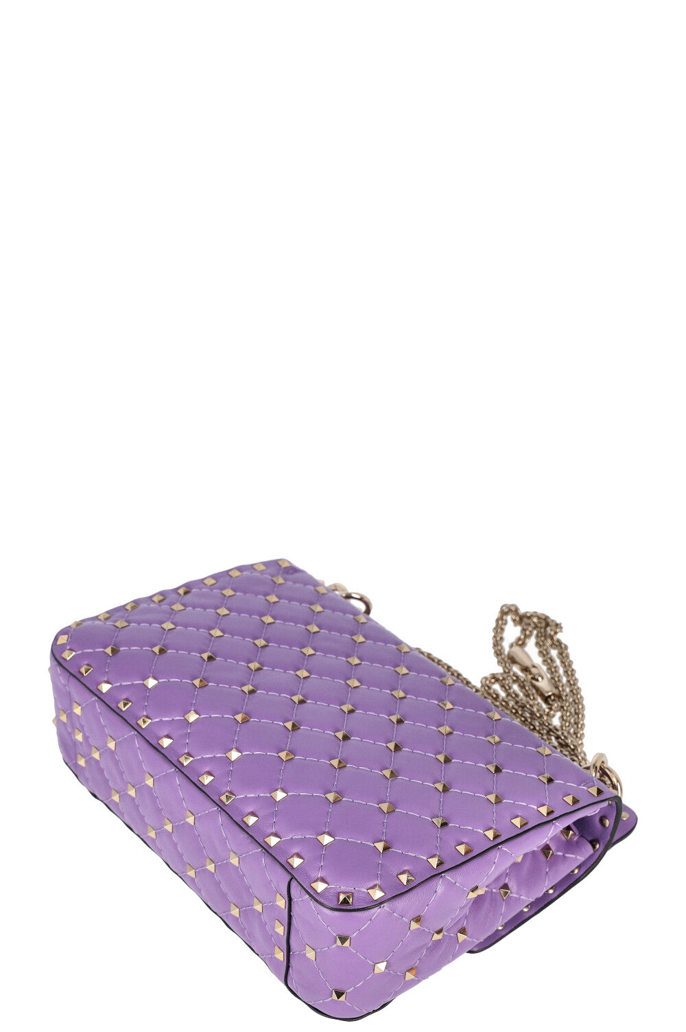 VALENTINO Sac Rockstud Spike moyen violet