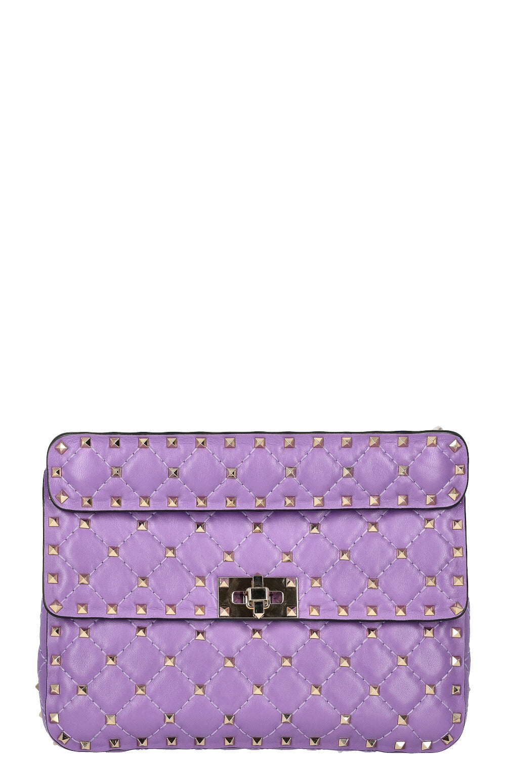 VALENTINO Sac Rockstud Spike moyen violet