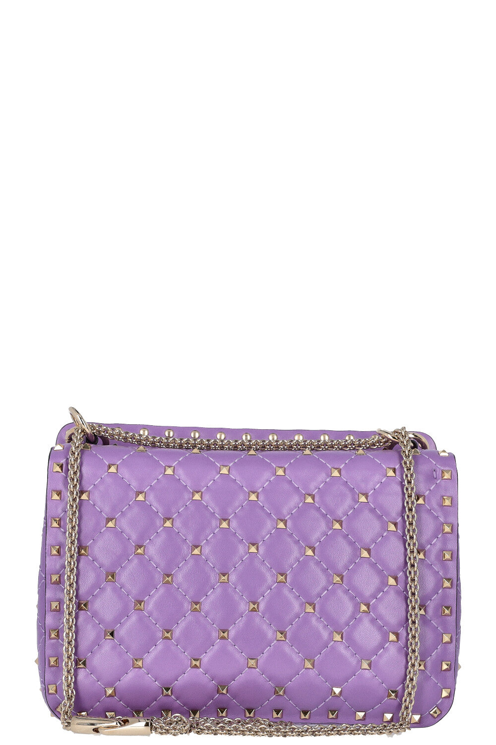 VALENTINO Sac Rockstud Spike moyen violet