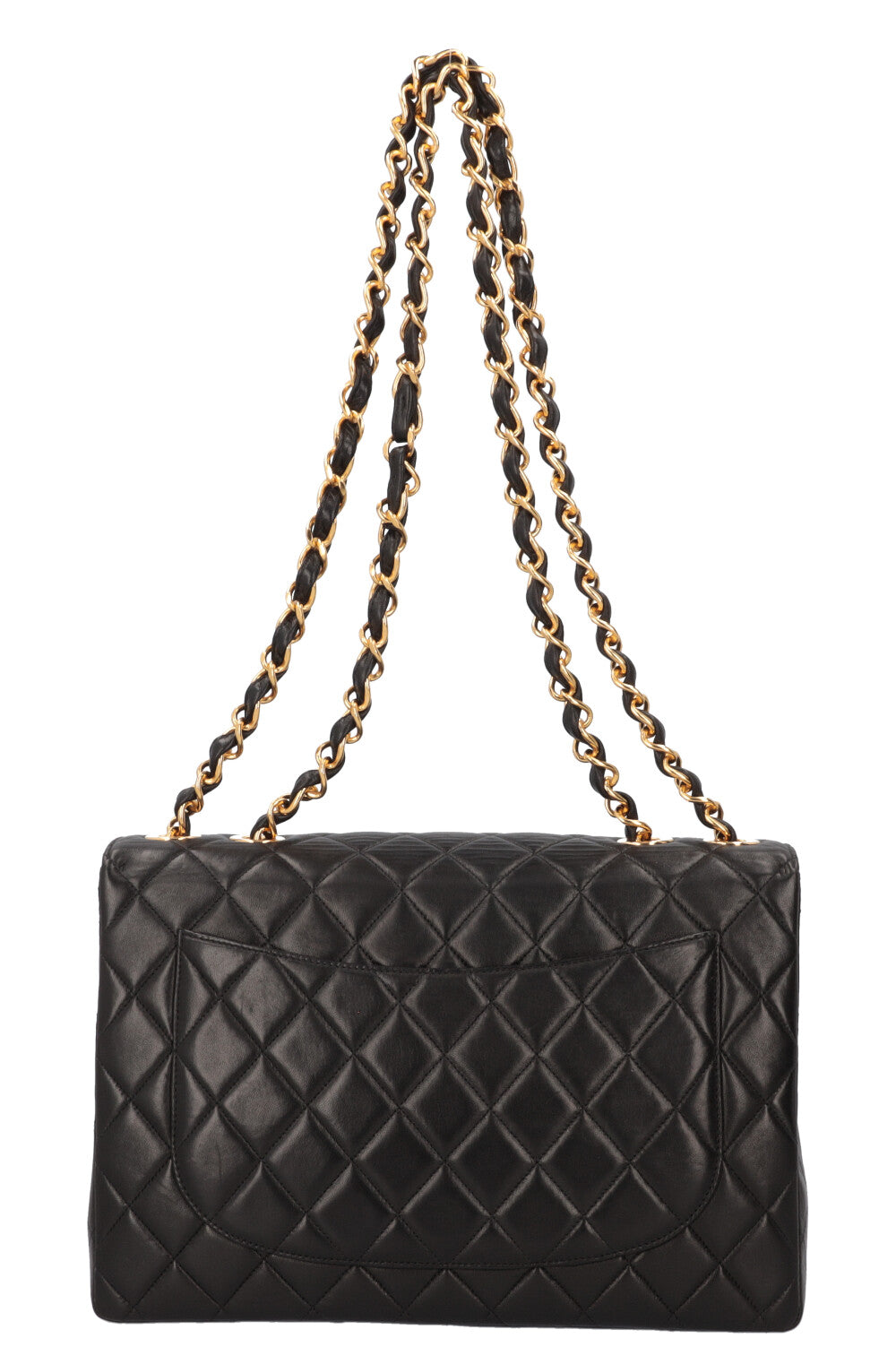 CHANEL Vintage Classic Single Flap Jumbo Black