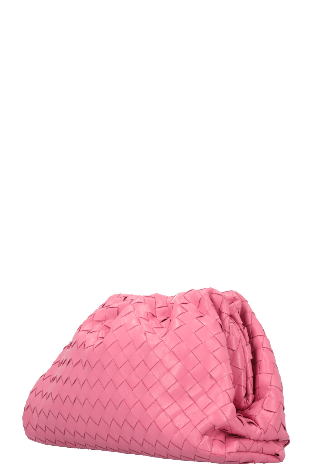 BOTTEGA VENETA The Pouch Intrecciato Pink