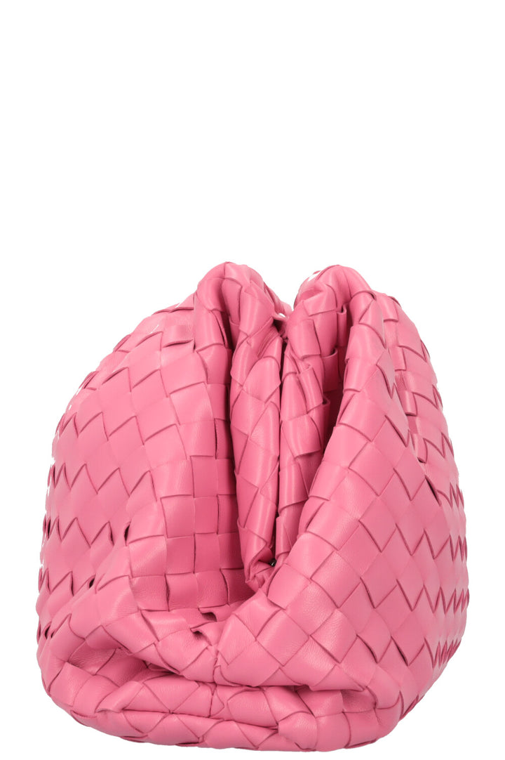 BOTTEGA VENETA The Pouch Intrecciato Pink