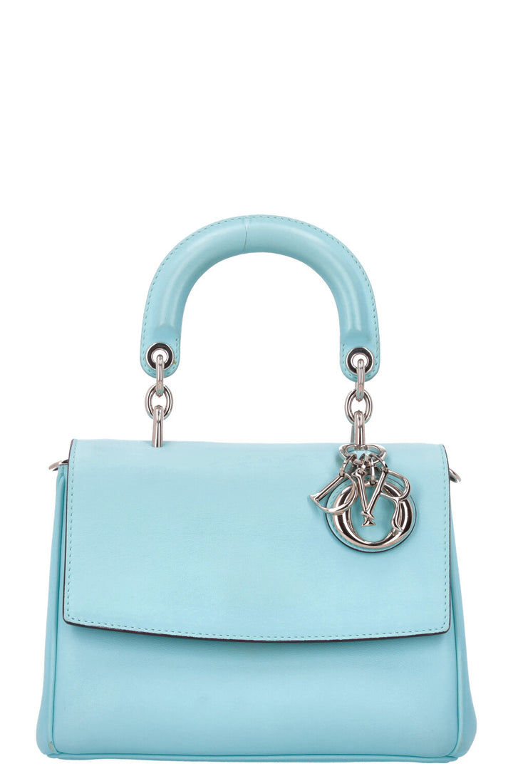 CHRISTIAN DIOR BeDior Mini Bag Leather Blue