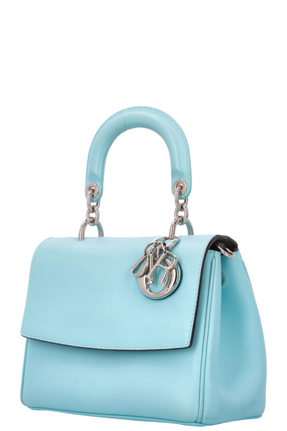 CHRISTIAN DIOR BeDior Mini Bag Leather Blue