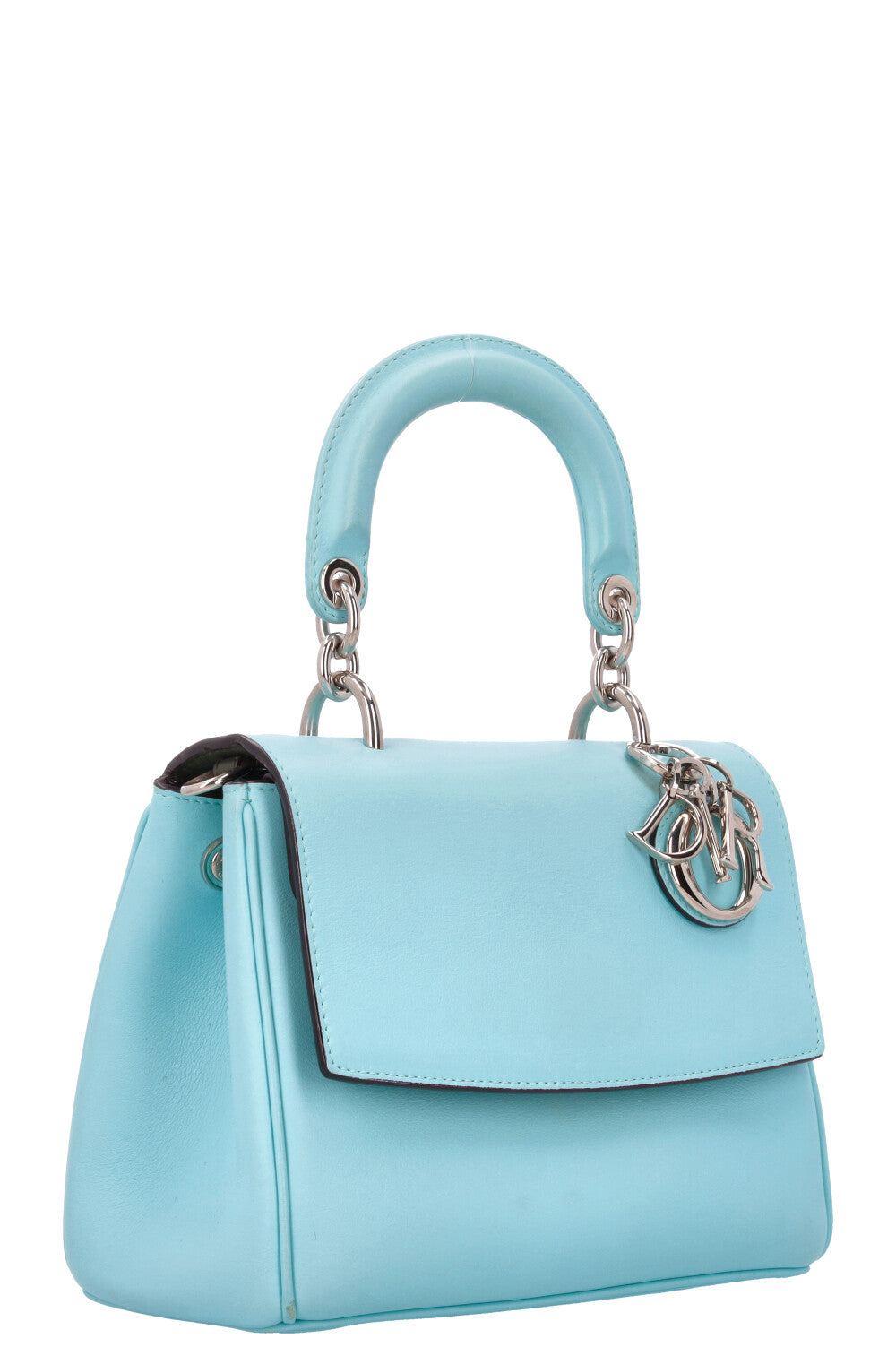 CHRISTIAN DIOR BeDior Mini Bag Leather Blue