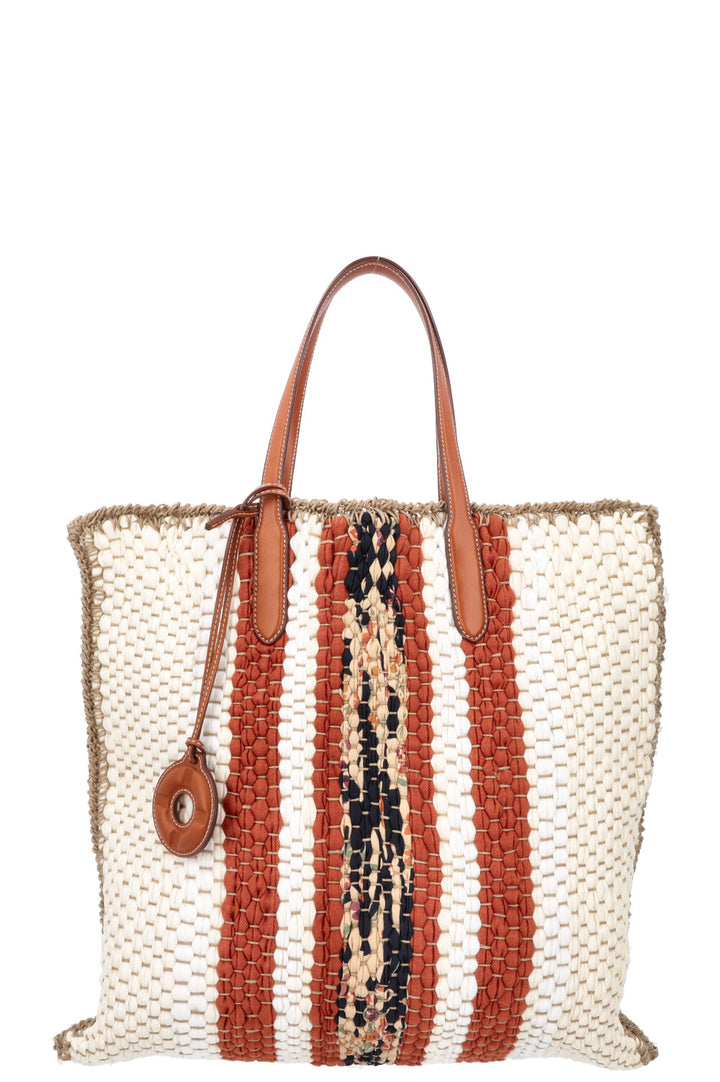 LORO PIANA Cabas Blossom Crochet Bag