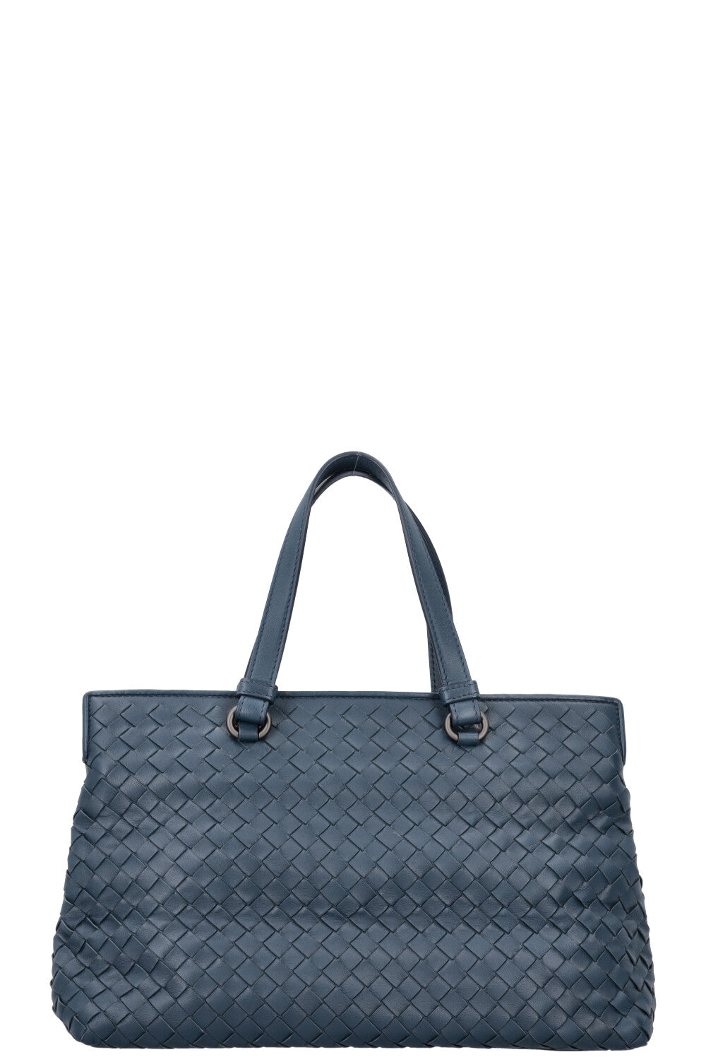 BOTTEGA VENETA Sac cabas 2Way Intrecciato Bleu