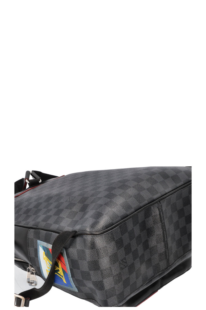 LOUIS VUITTON Josh Backpack Damier Graphite Alps