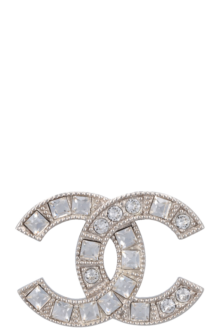 CHANEL 2017 CC Brooch Big Crystals