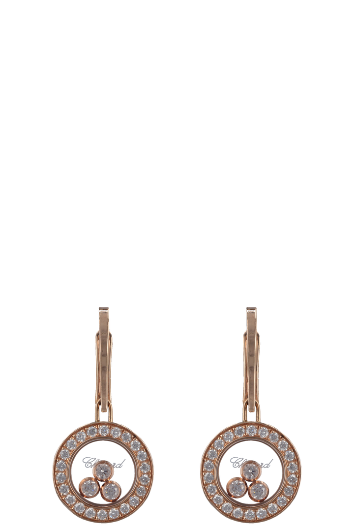 CHOPARD Happy Diamonds Icons Earrings Rosegold