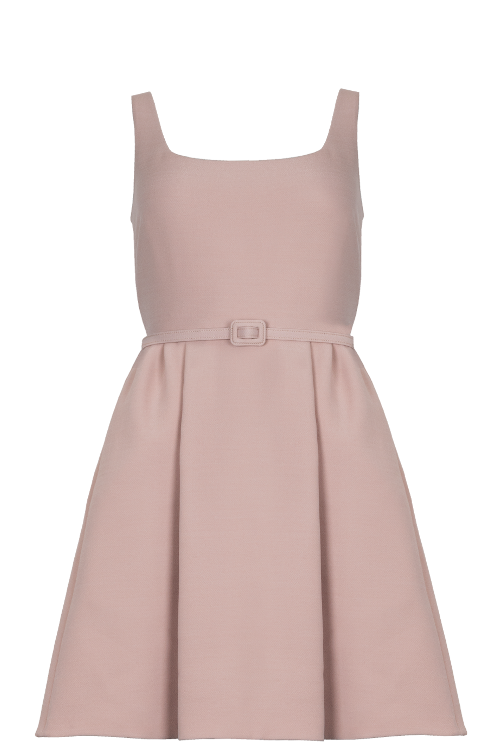 CHRISTIAN DIOR Belted Dress Dusty Rose