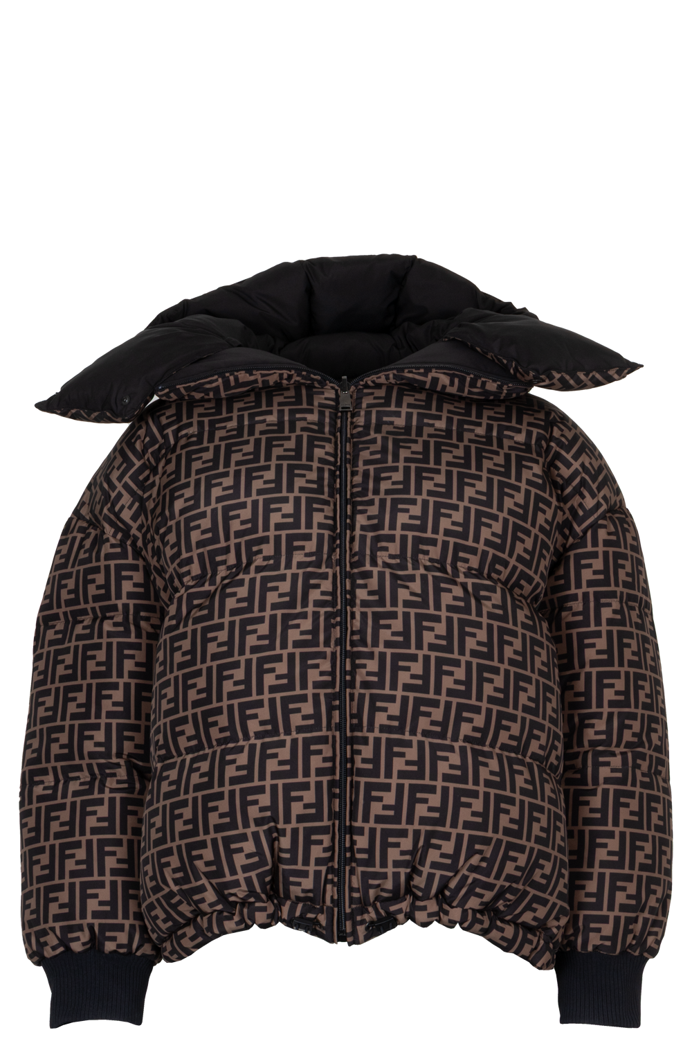 FENDI 2020 Zucca Print Reversible Down Jacket