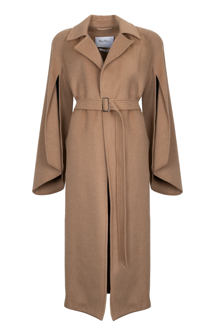 MAX MARA Belted Coat Camel Beige