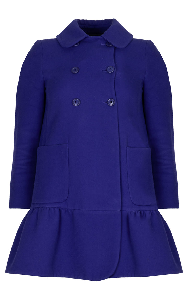 MIU MIU Coat Cotton Blue