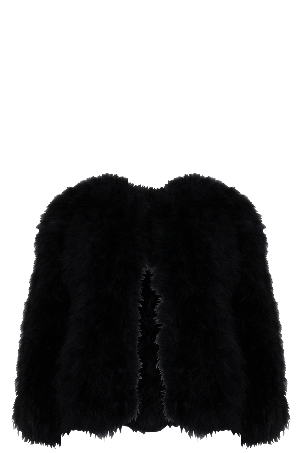 VALENTINO Jacket Turkey Feather Black