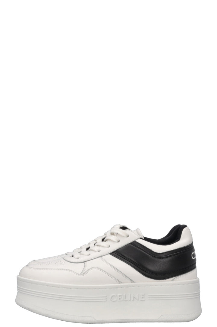 CELINE Block Sneakers Black White