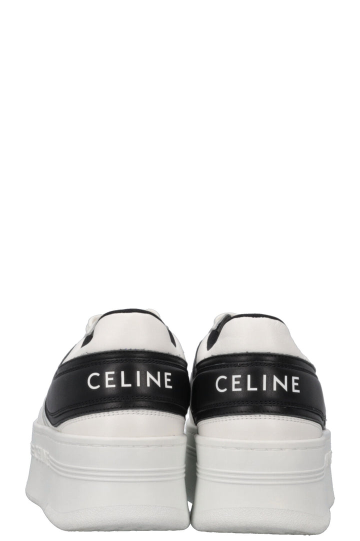 CELINE Block Sneakers Black White