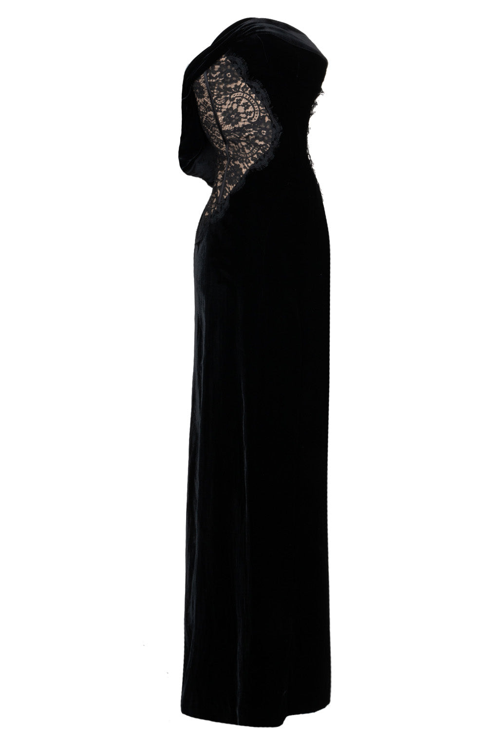 TOM FORD Dress Velvet Lace Black