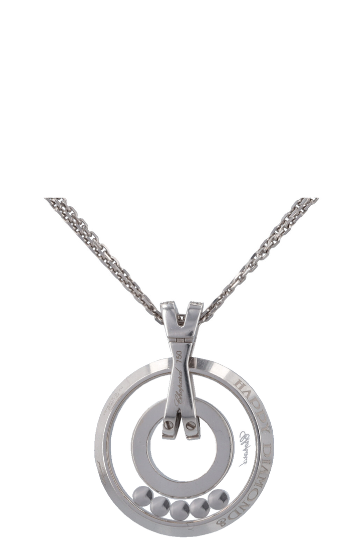 CHOPARD Happy Spirit Necklace 18k Whitegold Diamonds