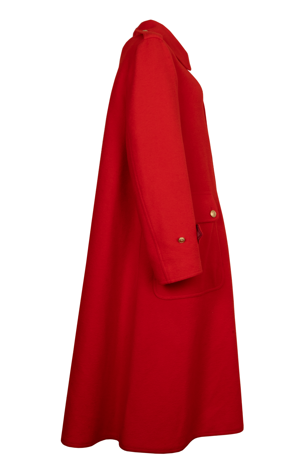 Gucci red wool coat best sale