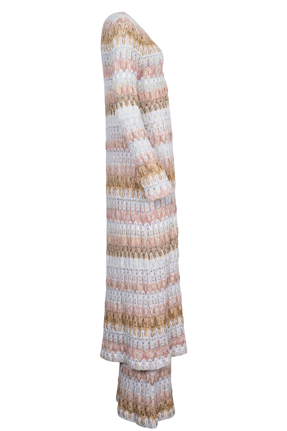 MISSONI Two Piece Zig Zag White Pink