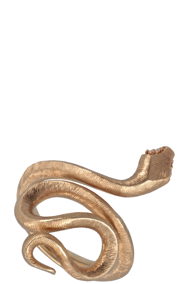 OLE LYNNGAARD Ring Snake Gold