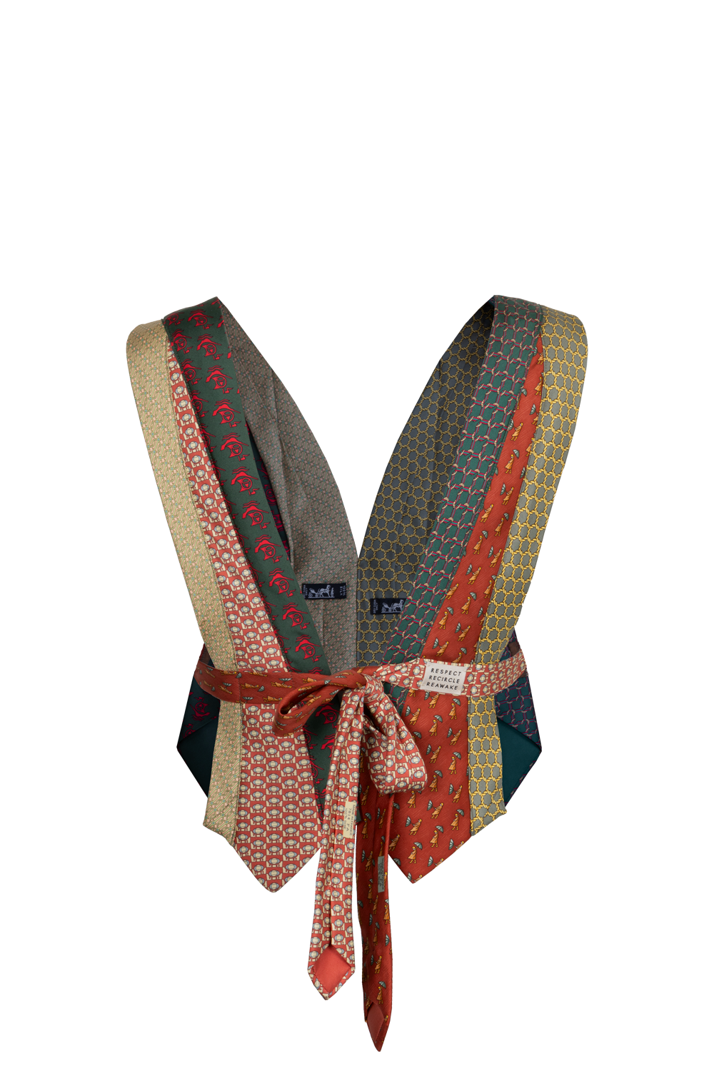 REAWAKE ATELIER Vest Hermès Ties