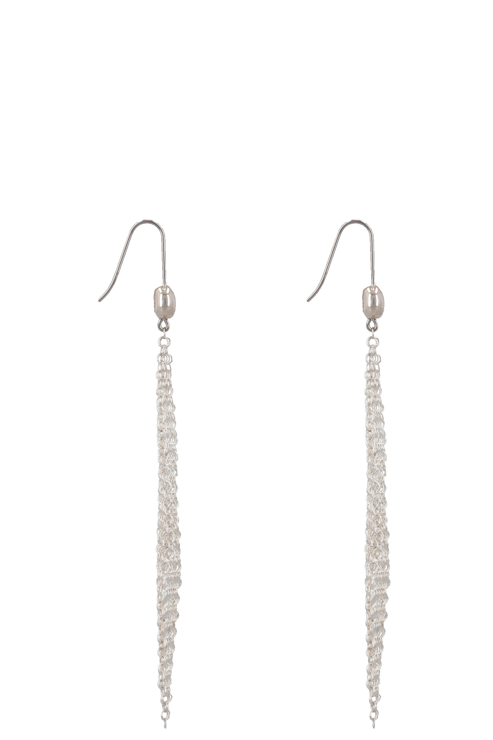 TIFFANY&CO. Mesh Earrings Sterling Silver