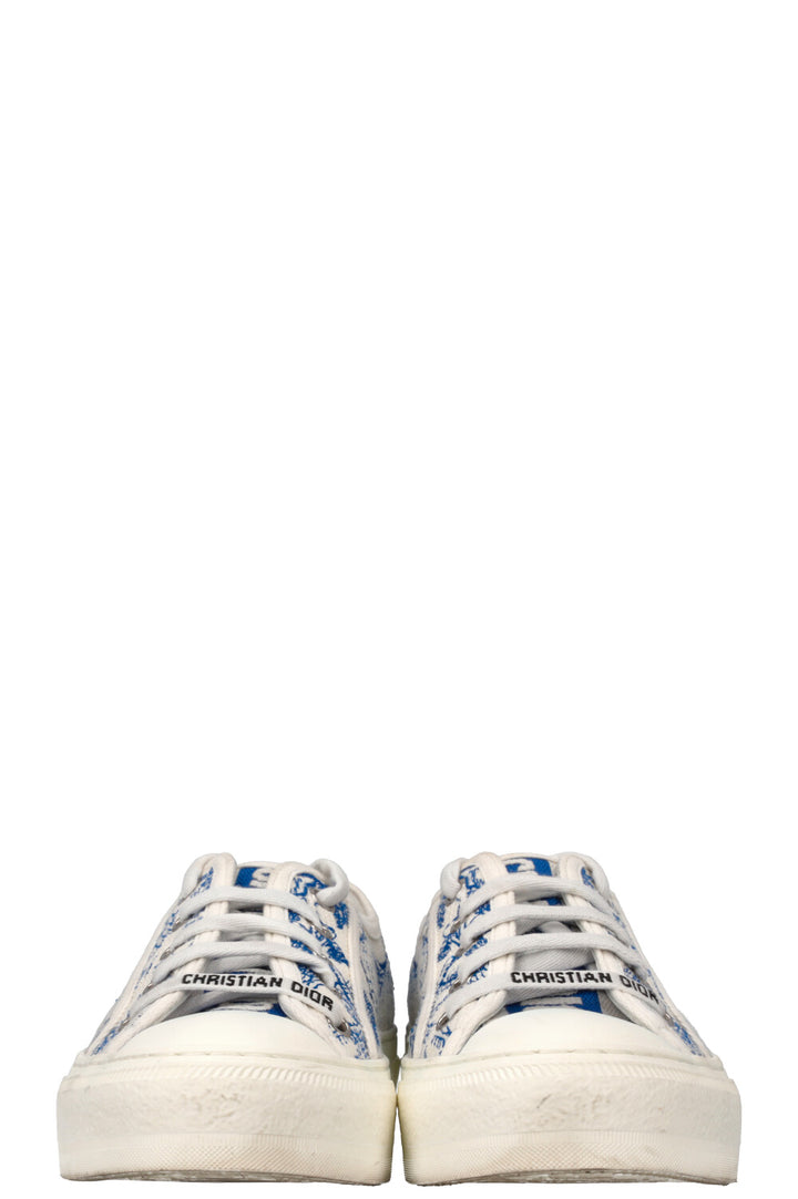 CHRISTIAN DIOR Walk N Dior Toile De Jouy Sneaker White