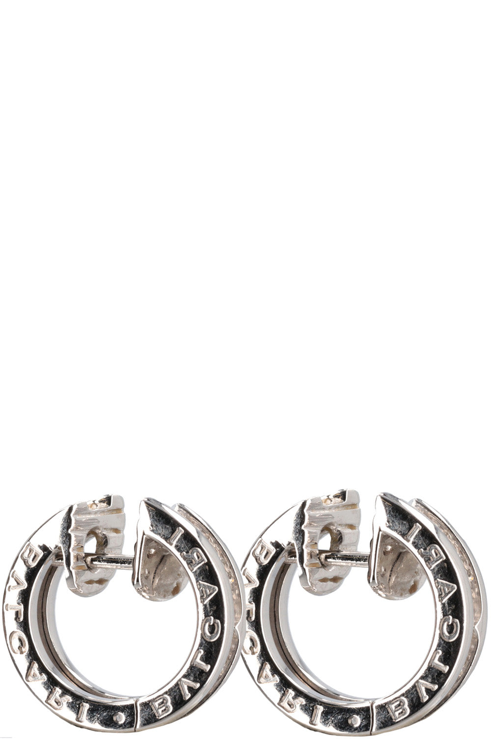 Boucles d'oreilles BVLGARI B Zero Diamants Or blanc