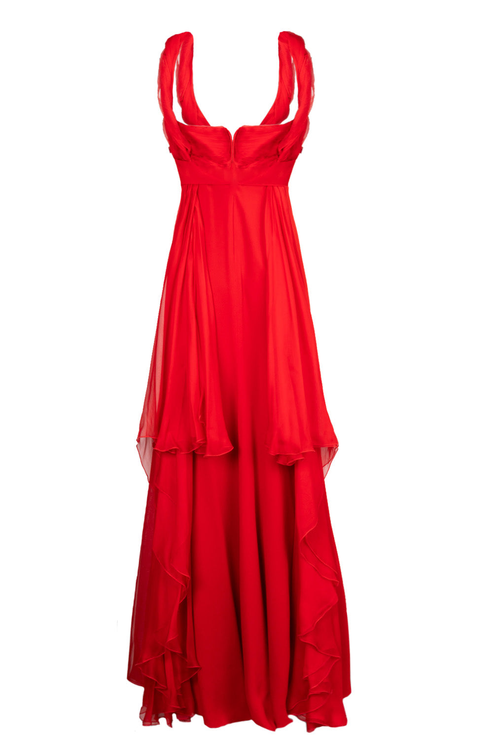 VALENTINO Dress Silk Red