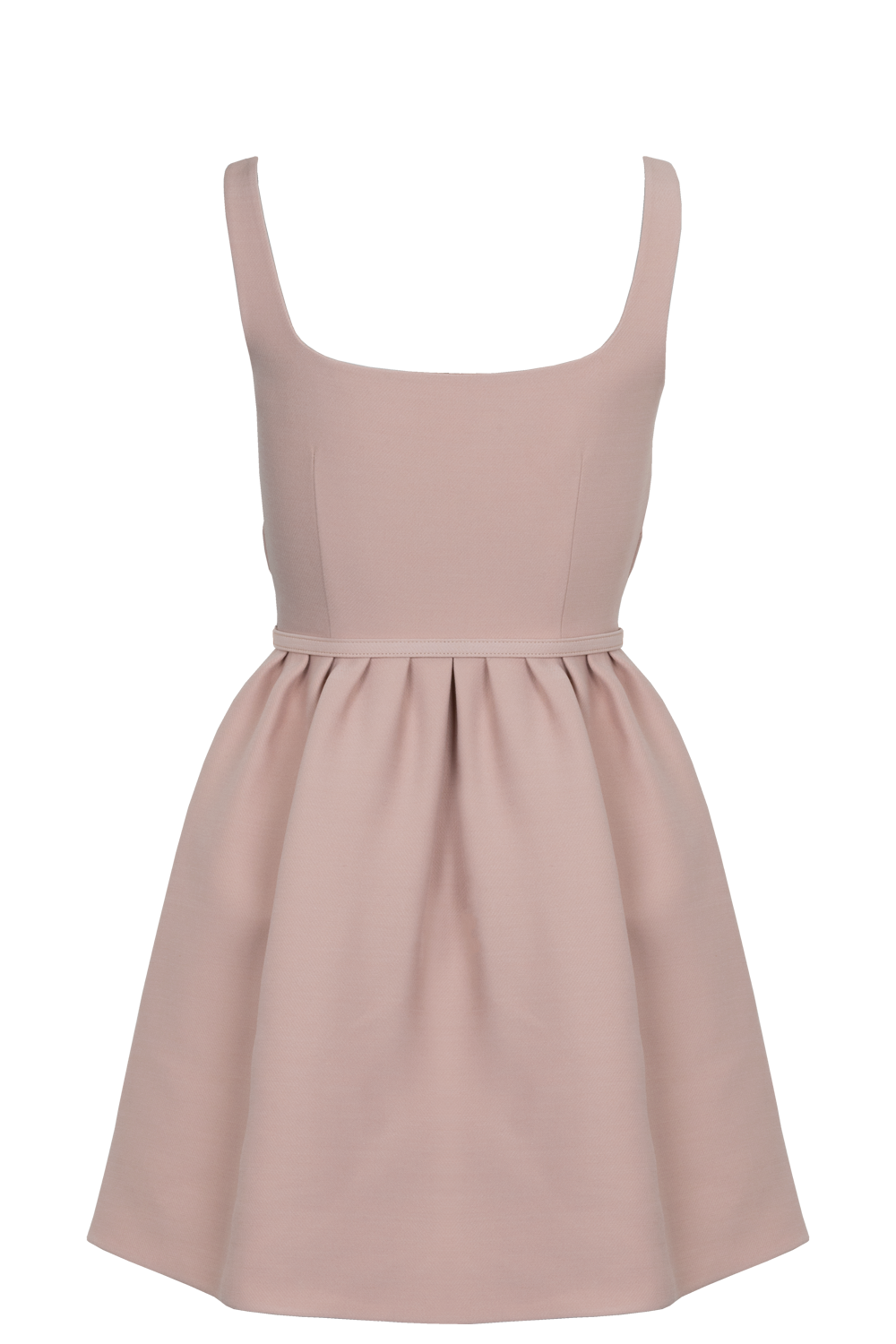 CHRISTIAN DIOR Belted Dress Dusty Rose