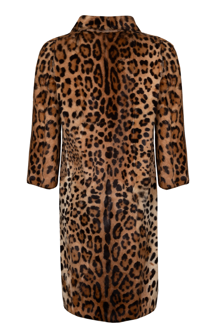 DOLCE&GABBANA Goat Coat Cheetah