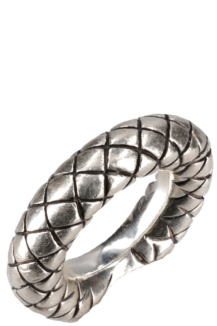 BOTTEGA VENETA Intrecciato Ring 925 Silver