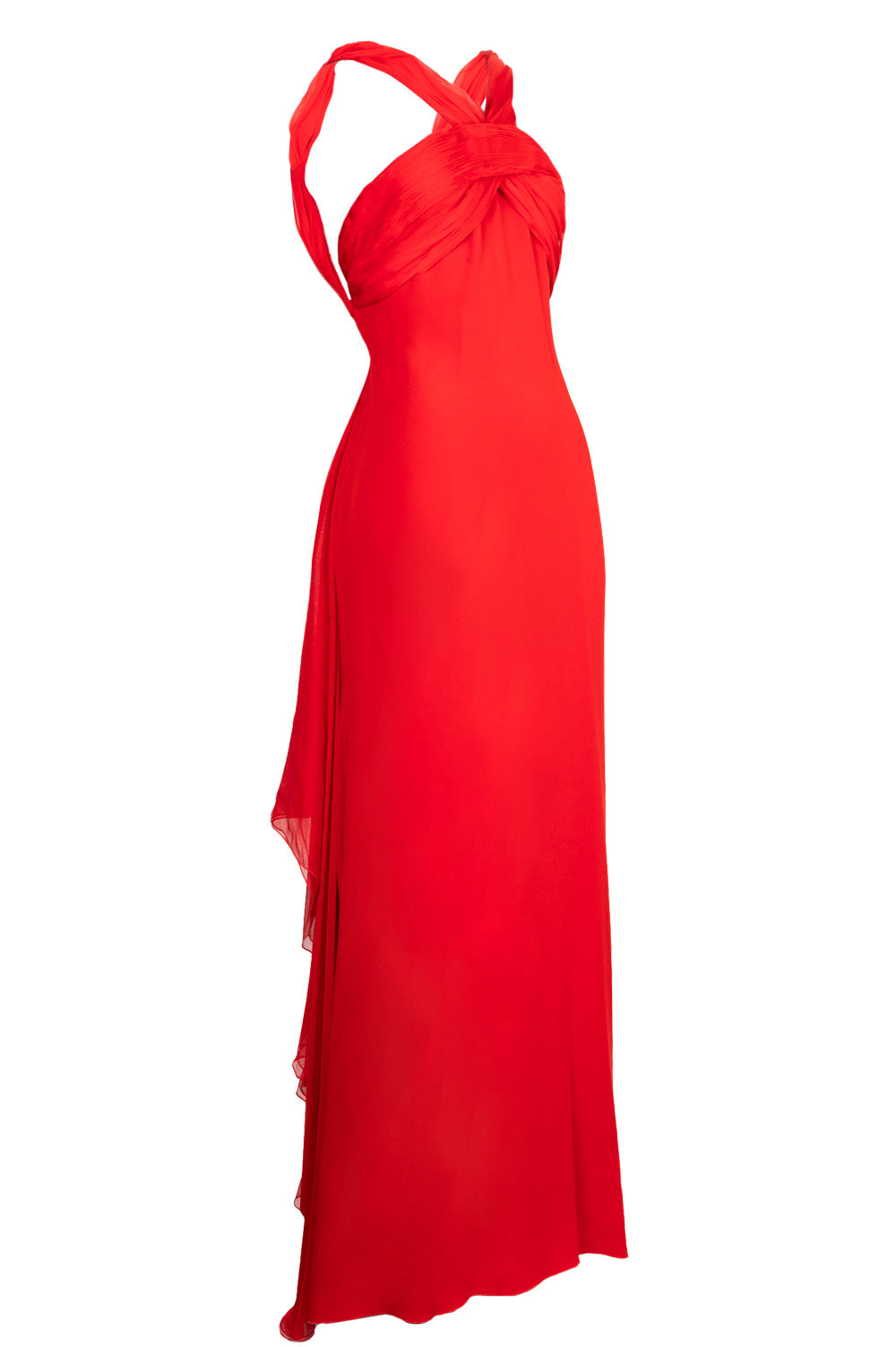 VALENTINO Dress Silk Red