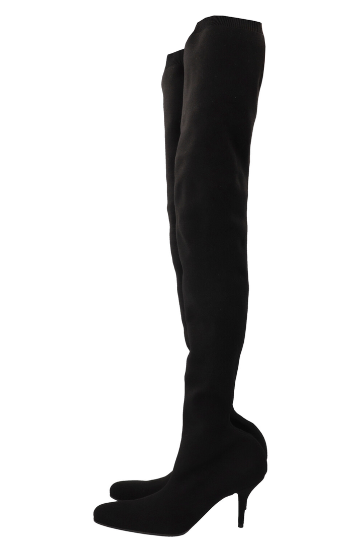 BALENCIAGA Overknee Boots Black