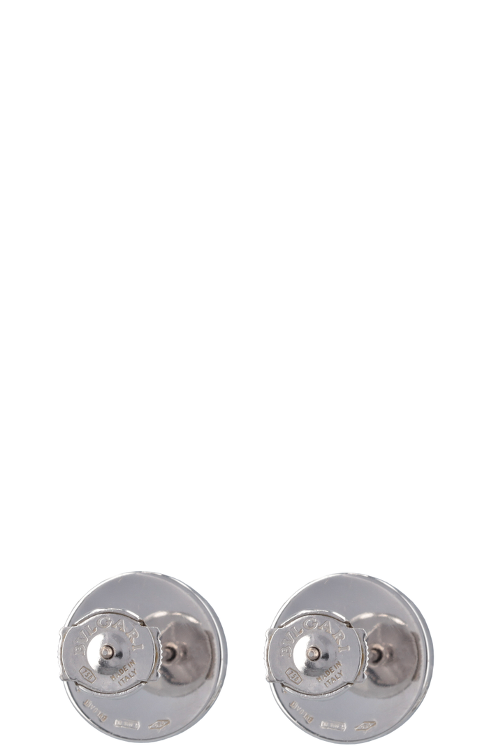 BVLGARI Earrings 18K White Gold with Diamond