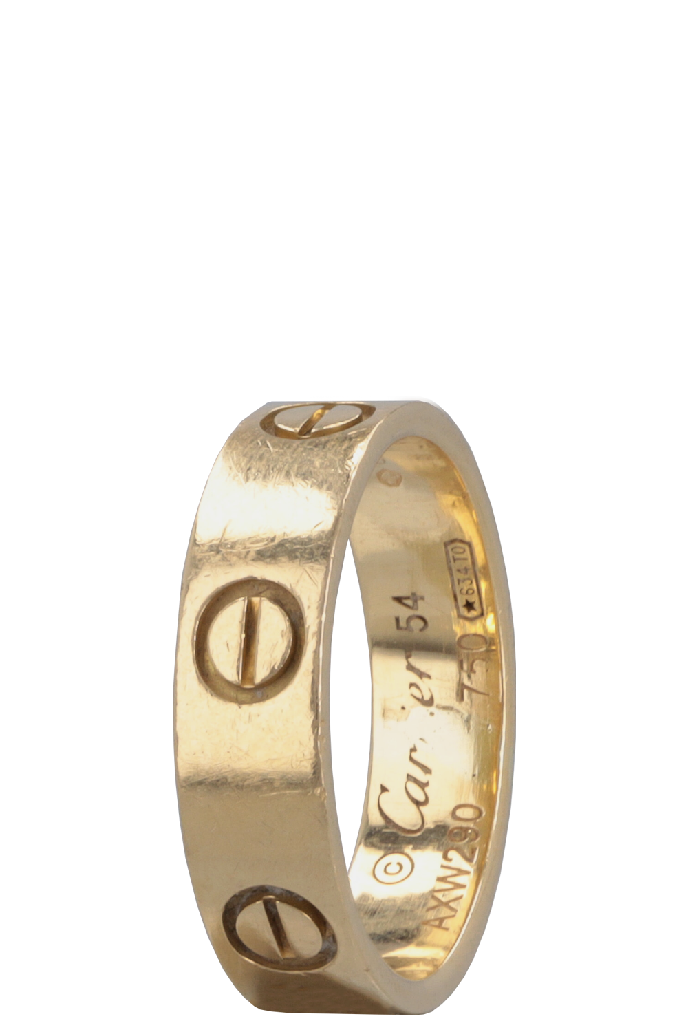 CARTIER Love Ring 18k Yellow Gold