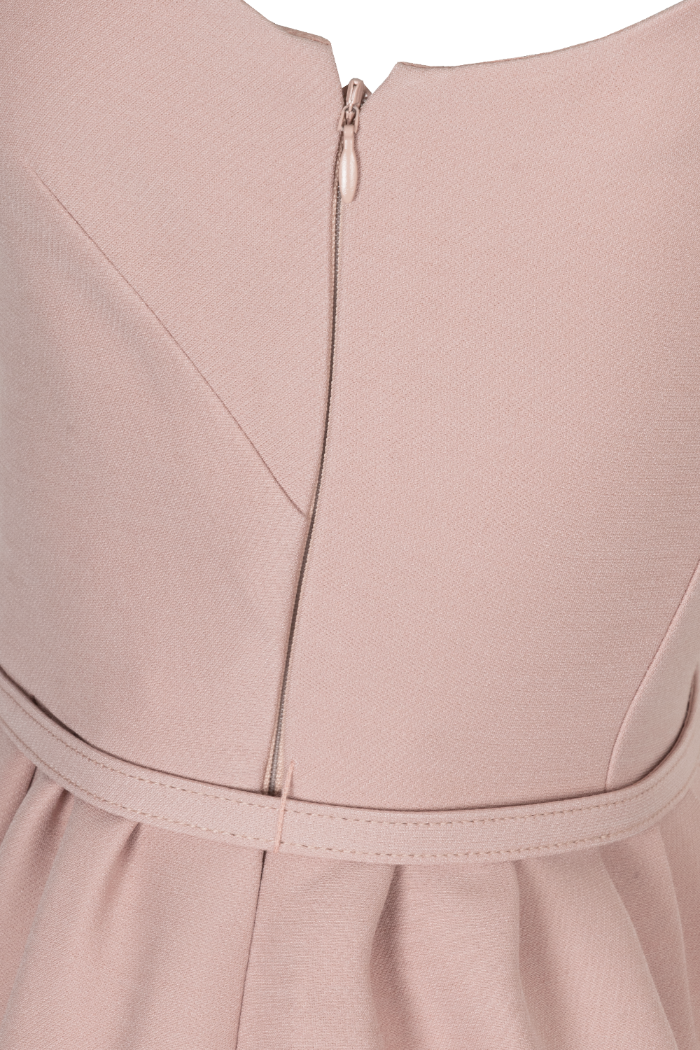 CHRISTIAN DIOR Belted Dress Dusty Rose